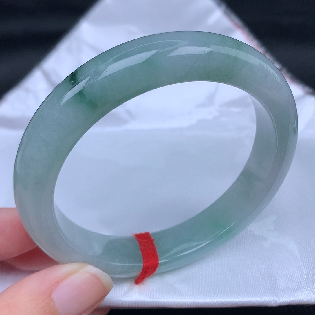 翡翠未镶嵌手镯天然