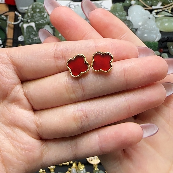 和田玉银S925镶嵌颈饰