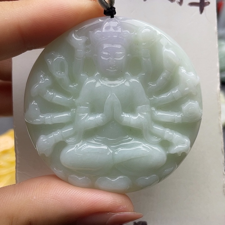 翡翠未镶嵌颈饰天然翡翠