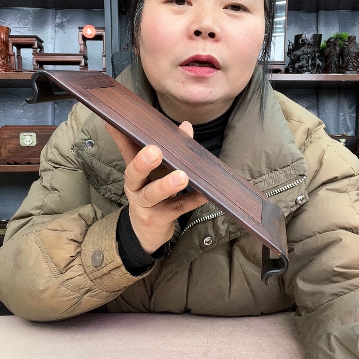 乌木类端景台小李红木工艺品3