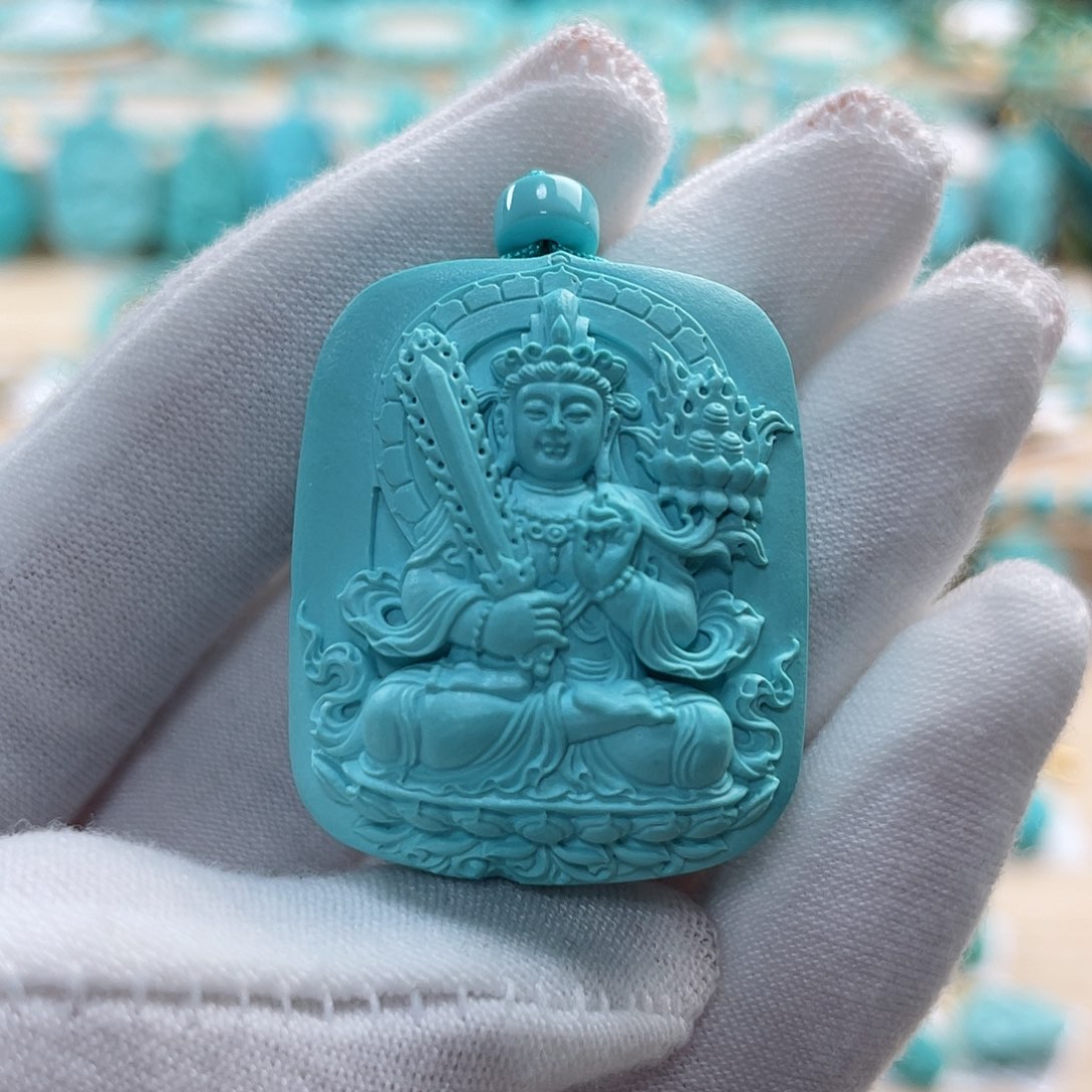 绿松石珠宝奇石未镶嵌