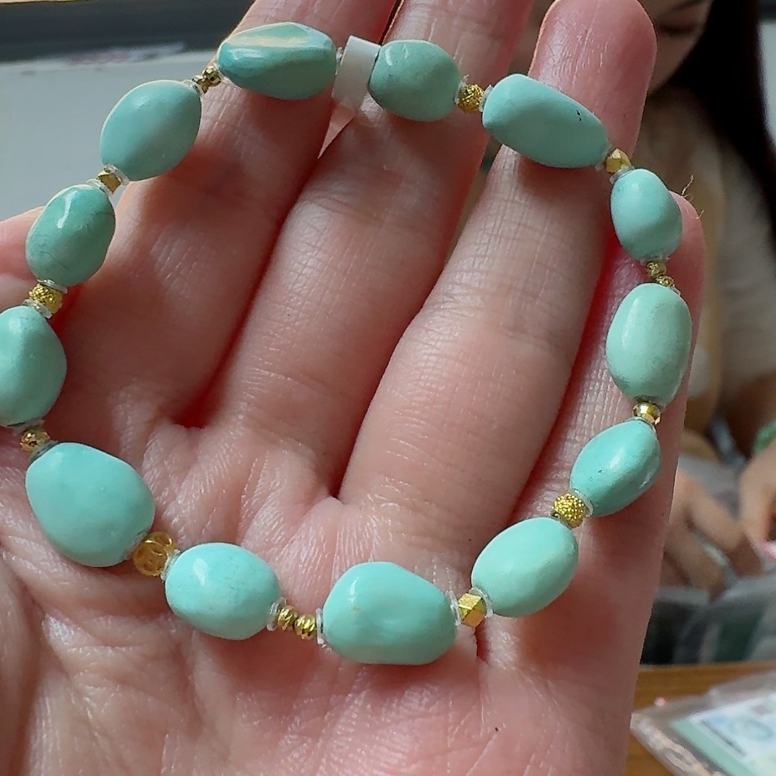 绿松石珠宝奇石未镶嵌