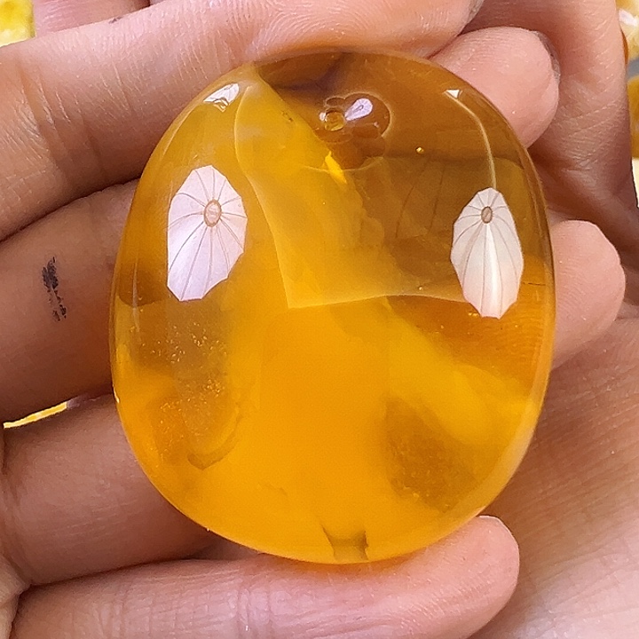 蜜蜡颈饰未镶嵌蜜蜡