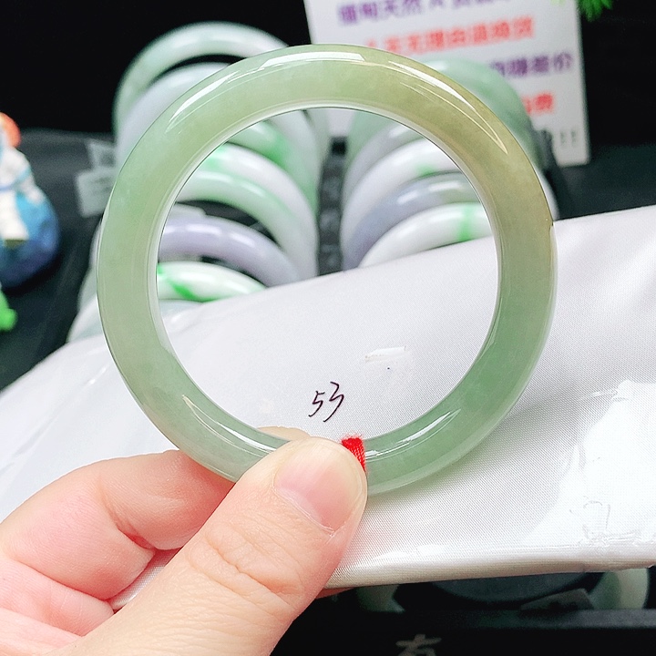 翡翠未镶嵌手镯214