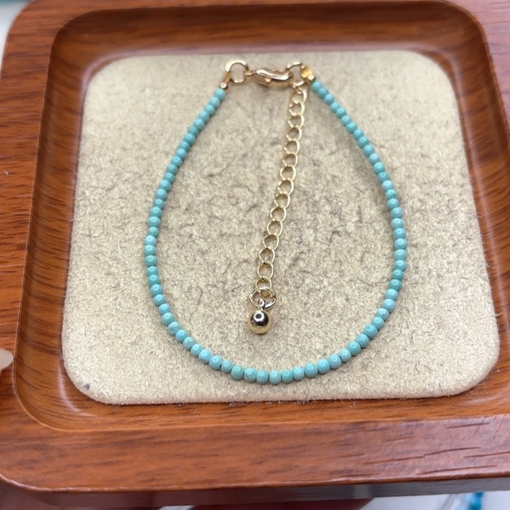 未镶嵌绿松石手串