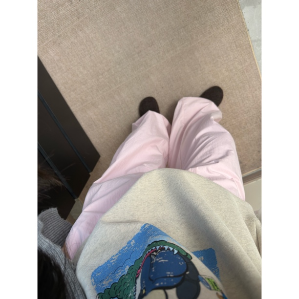 小花【过冬神裤】韩版宽松大版加厚加绒休闲裤