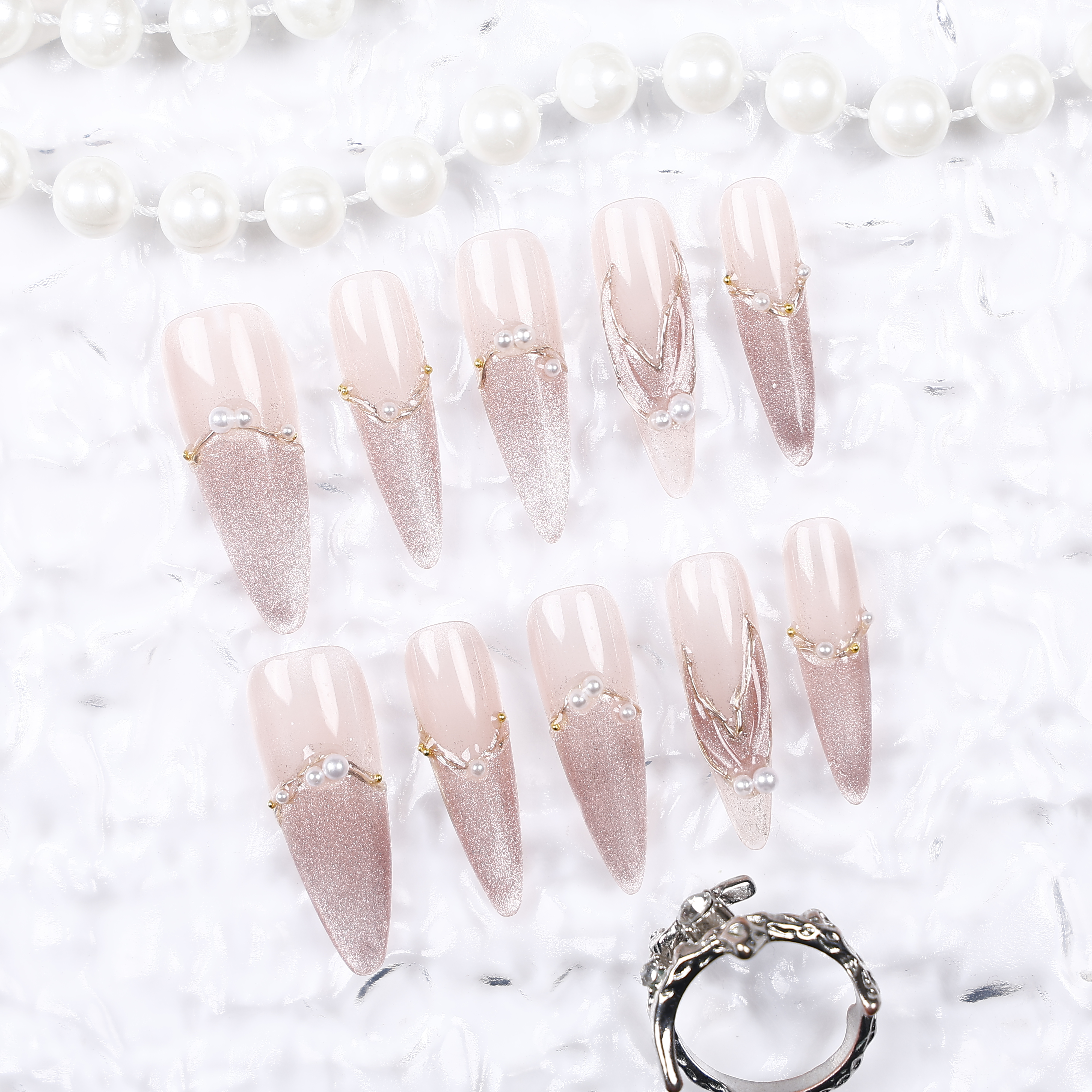 【657】冬季新款纯手工穿戴甲