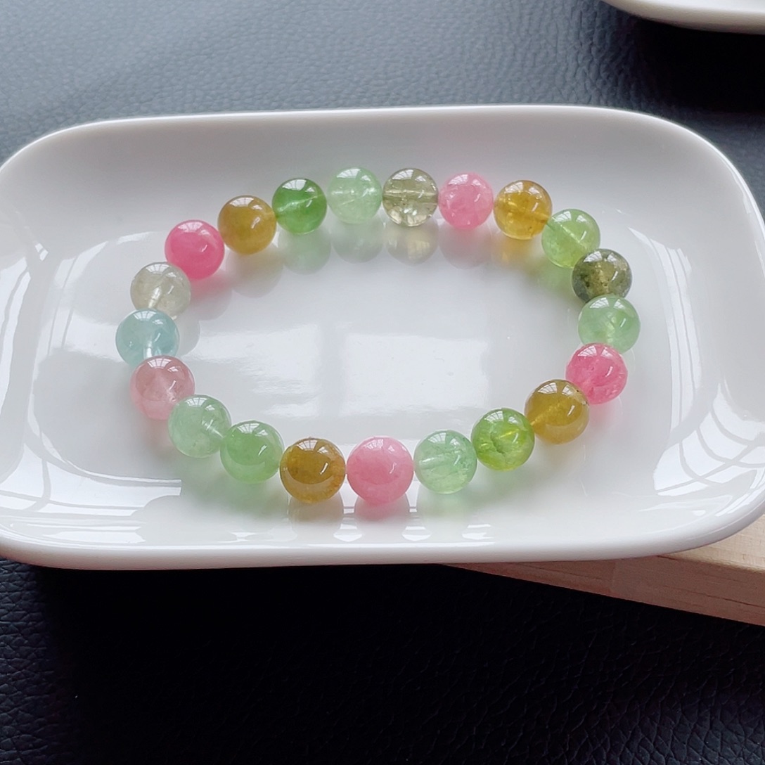 未镶嵌手链碧玺碧玺手链