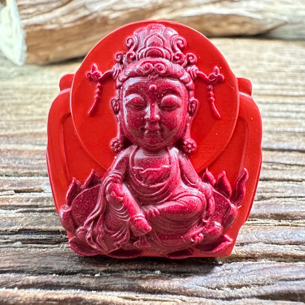 含辰砂工艺品精品藏式朱砂挂件4d49n229p79y4jn1