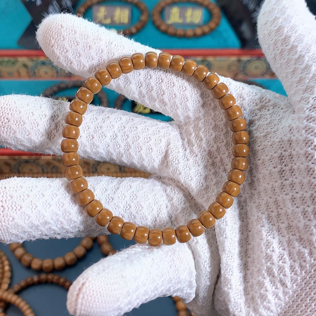 紫金鼠手串雪*6.5直切纯肉