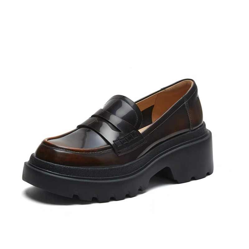 编号A开头下单  休闲时尚复古英伦风乐福鞋