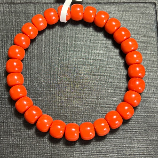 南红老型手串24.2g8mm+AE-11-21