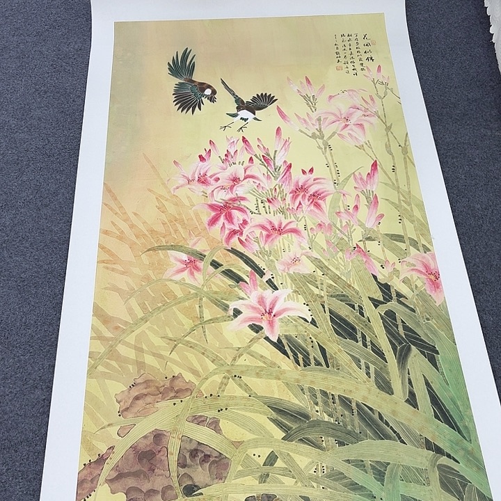国画手绘国画作品