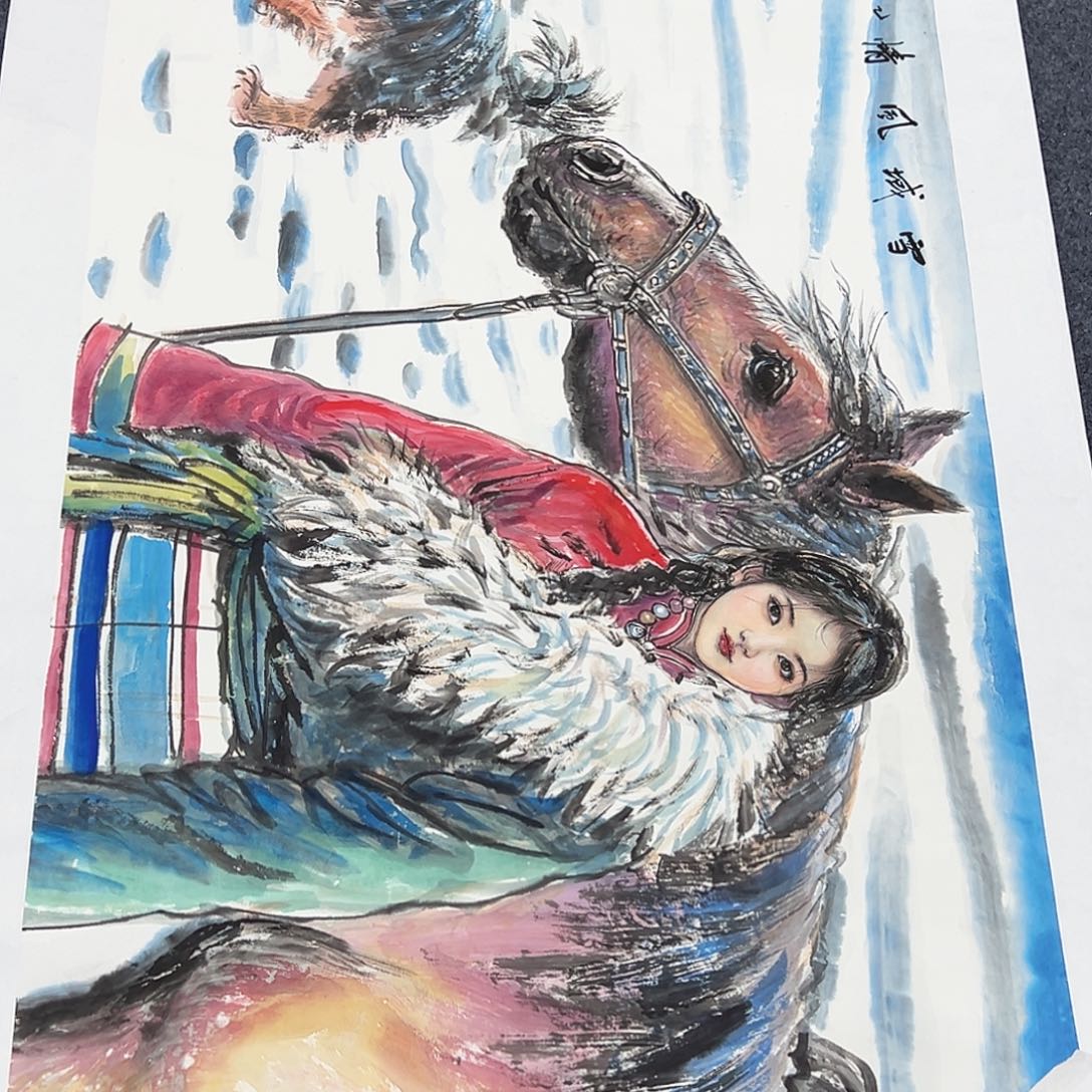 国画事事顺心如意万事如意
