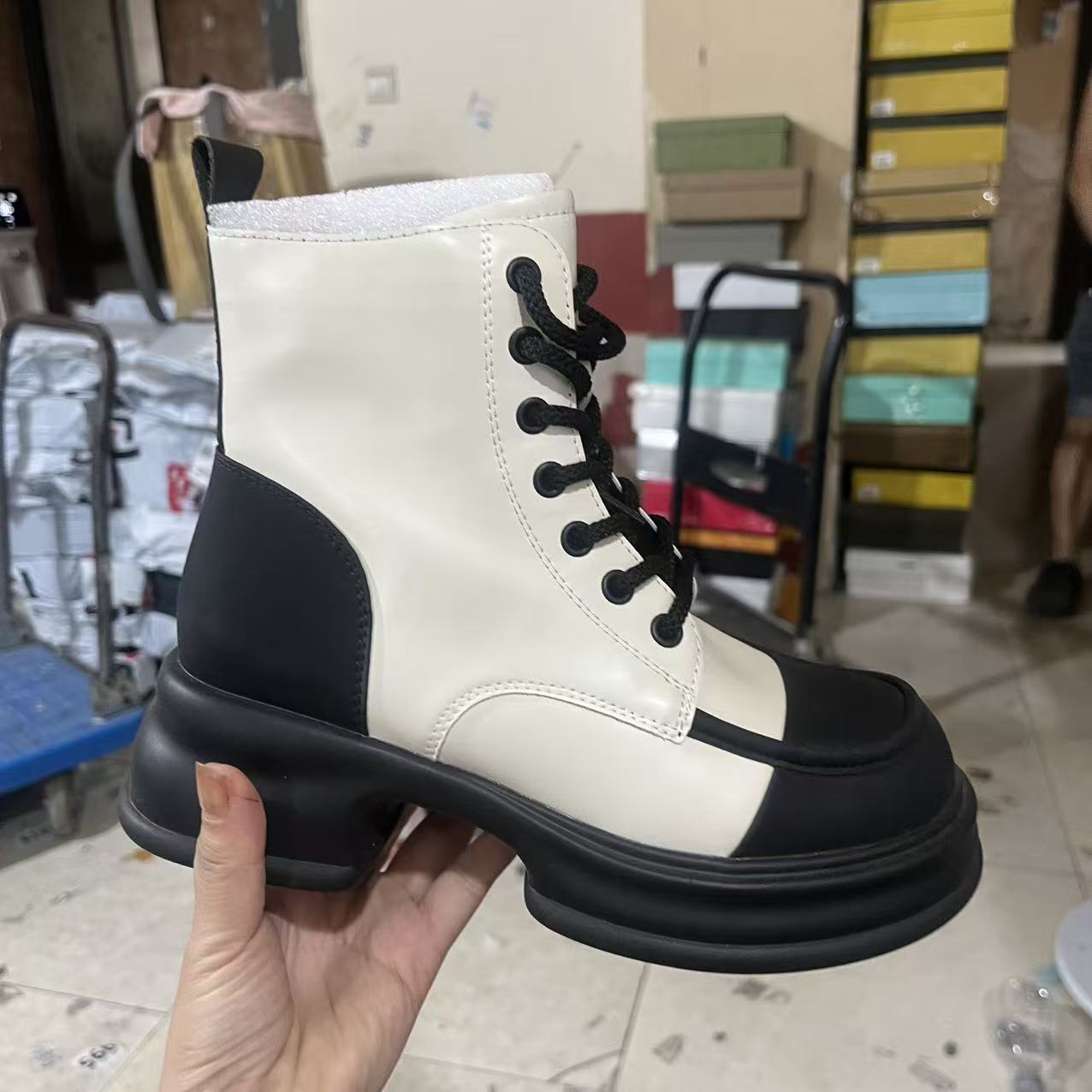 B-034  新款休闲短靴7323-822