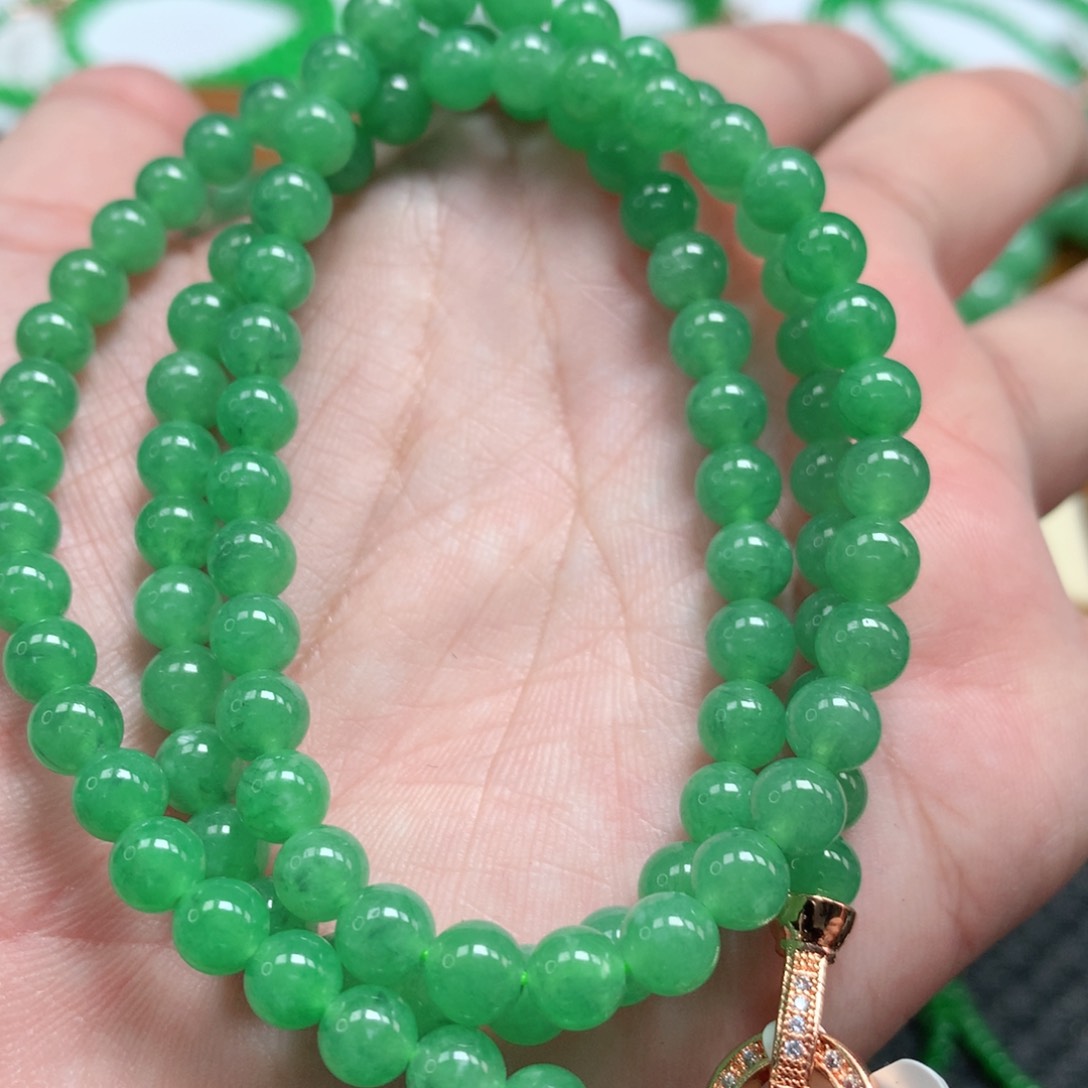 未镶嵌手链翡翠翡翠