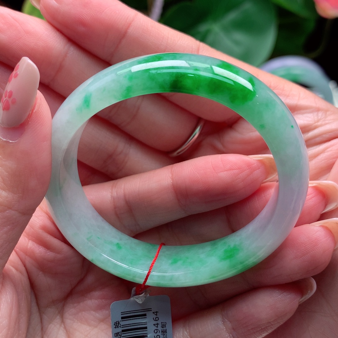 未镶嵌手镯（贵妃镯）翡翠53.8。21