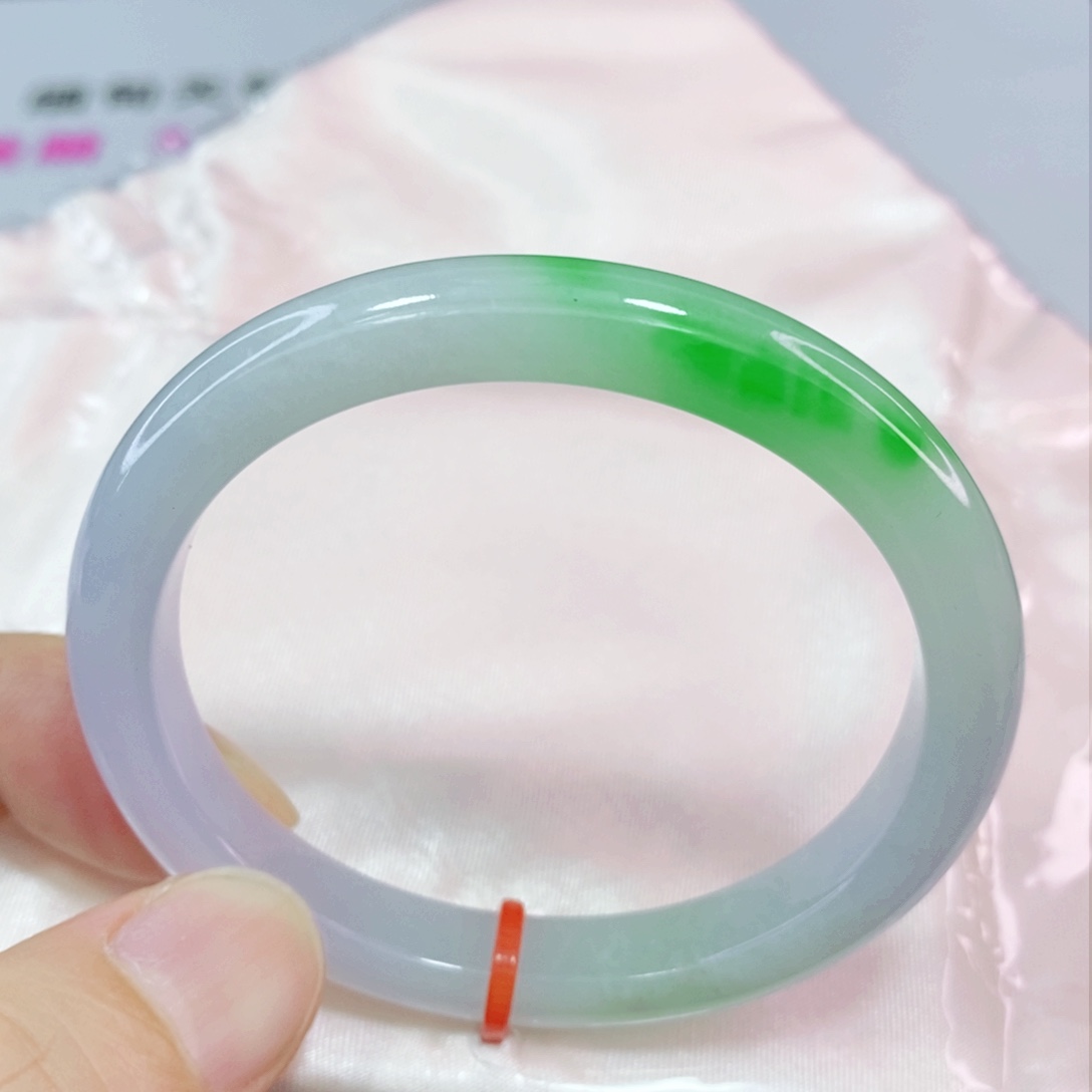 未镶嵌手镯翡翠51圈口贵妃
