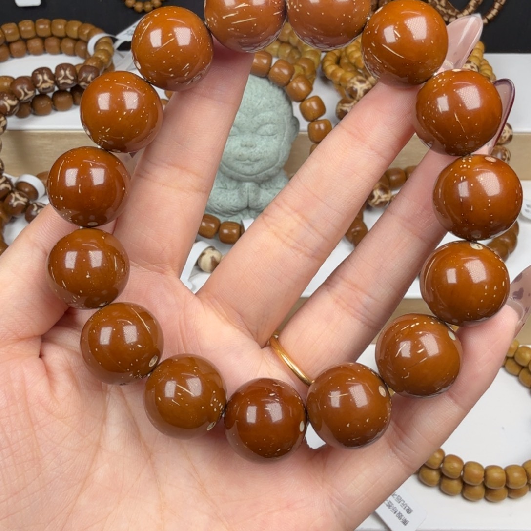 紫金鼠吊坠光珠半实心wxt