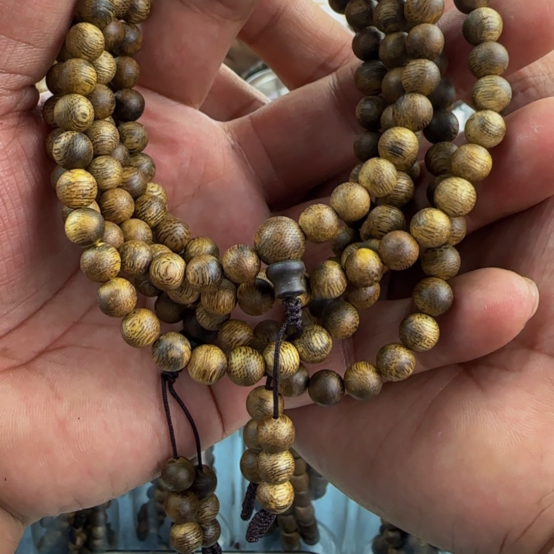 沉香手串卡0.7圆珠多圈多样性发一