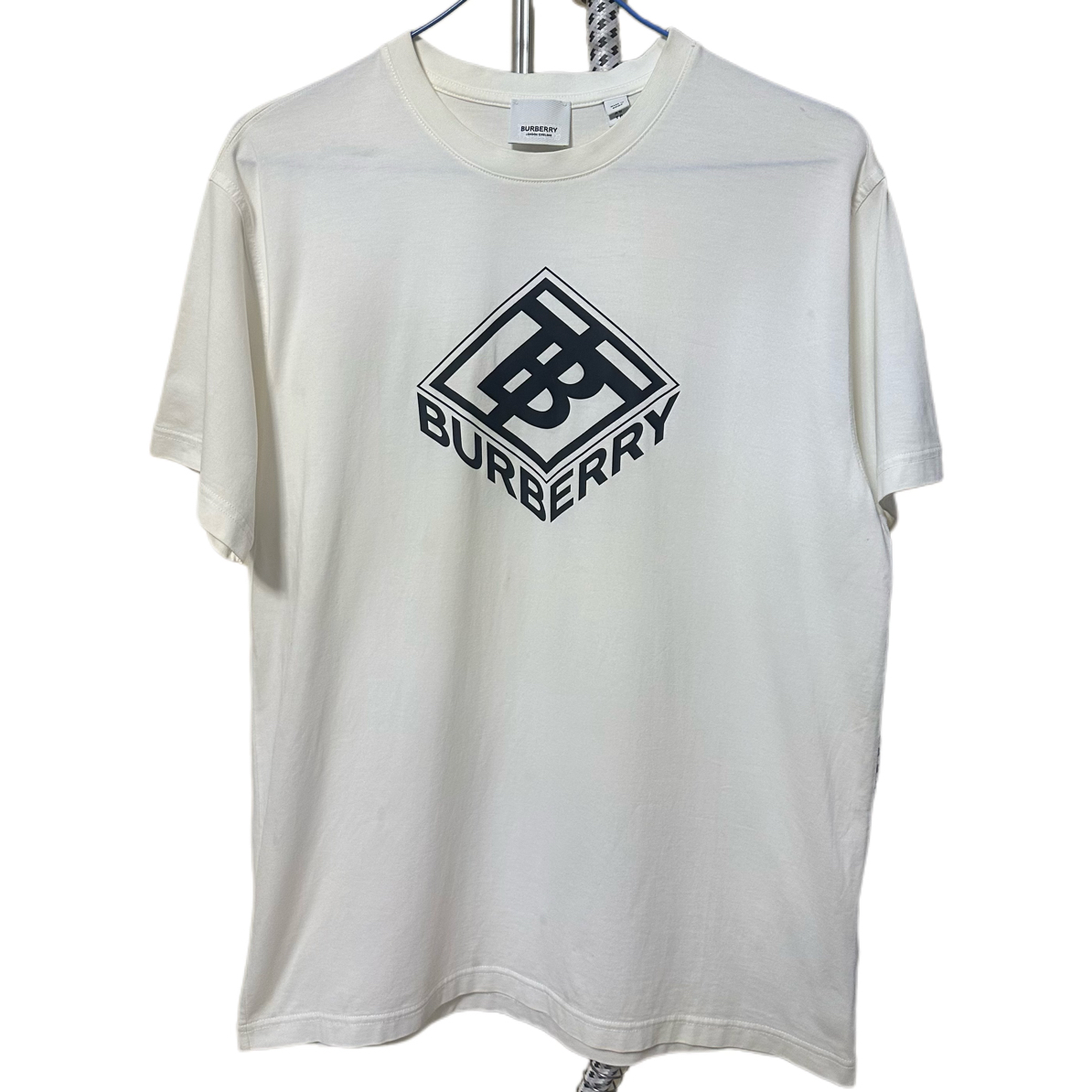 未使用 BURBERRY/博柏利 0917博柏利新款白T/xs/全新