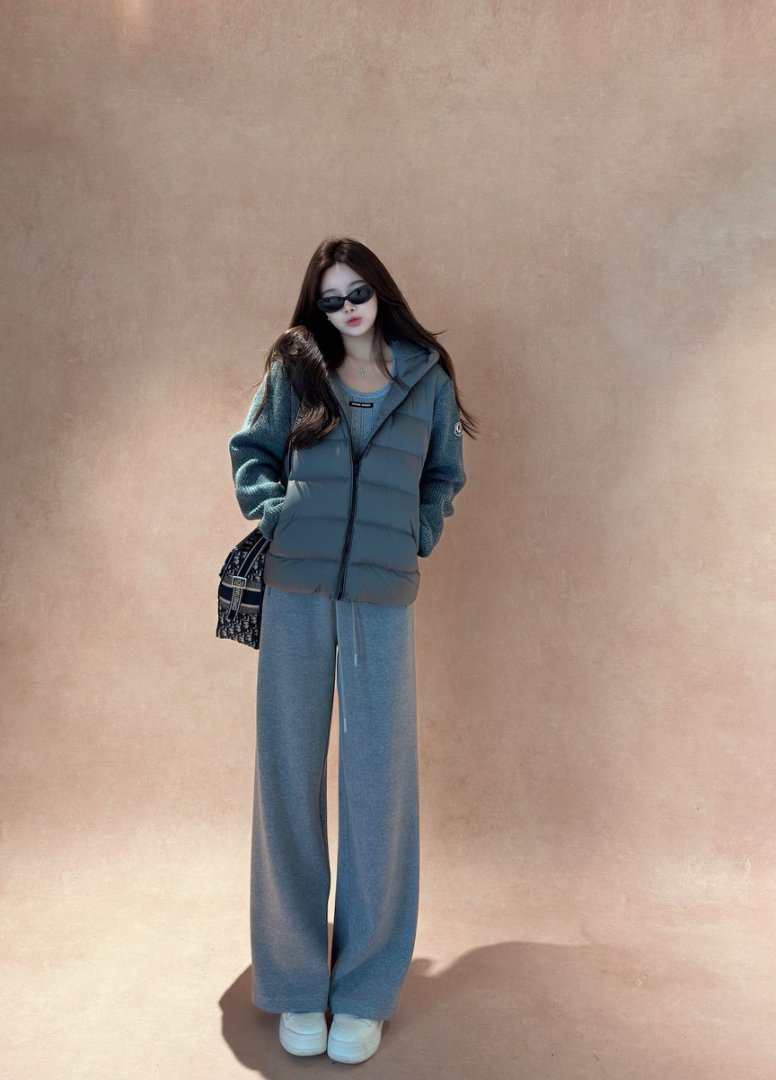 【暖冬壁炉】拼接 羽绒服（小号）