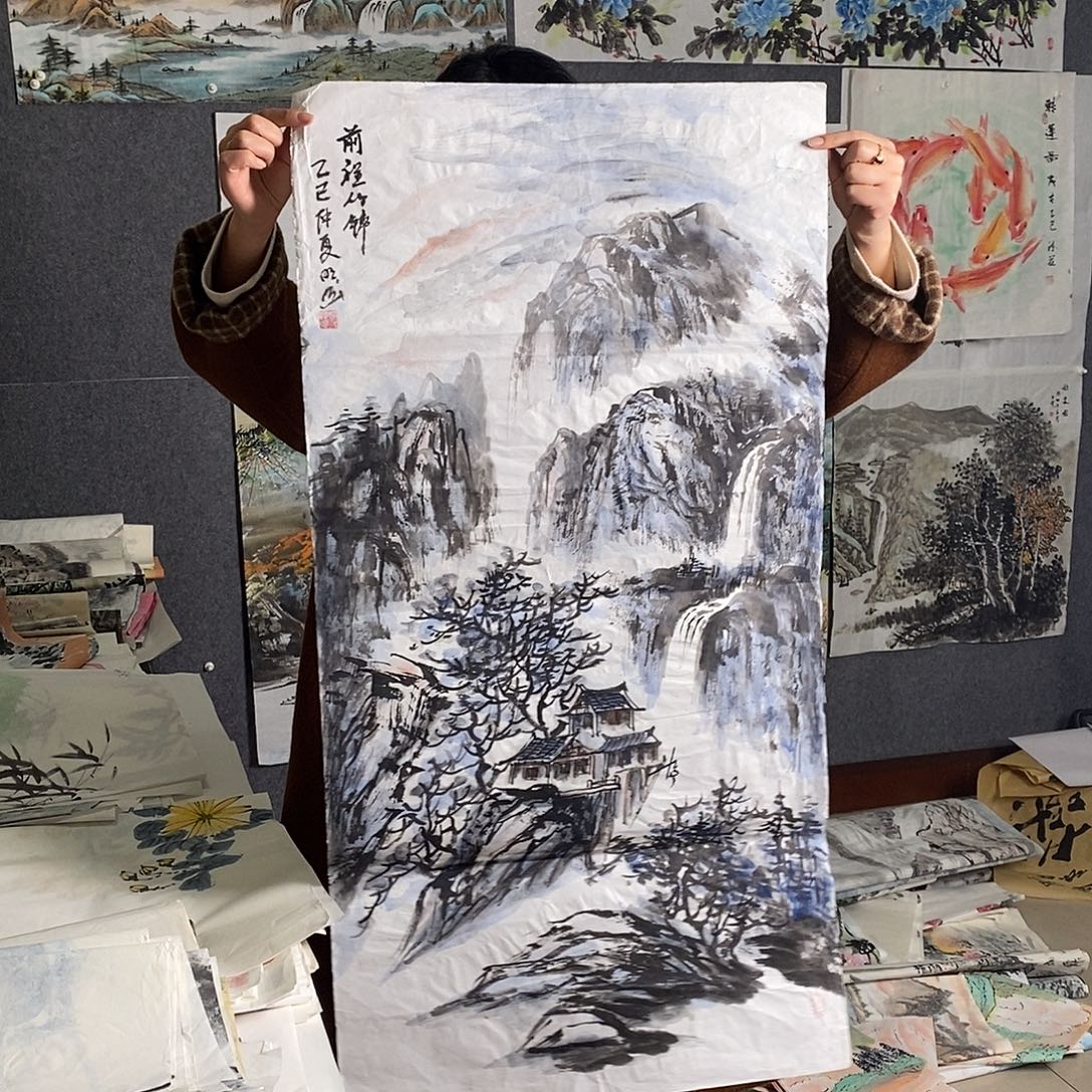 国画手写手绘国画131