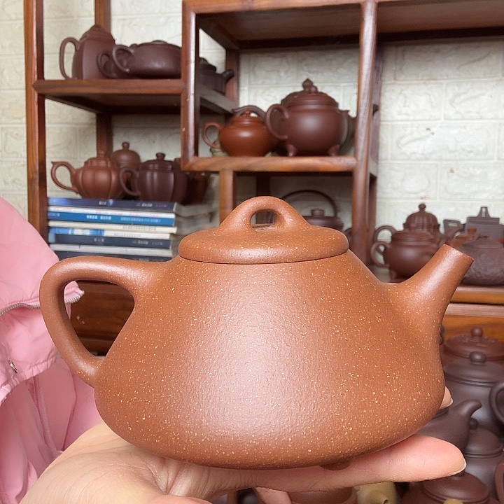 尘***尘紫砂茶壶子治500cc精工半手工