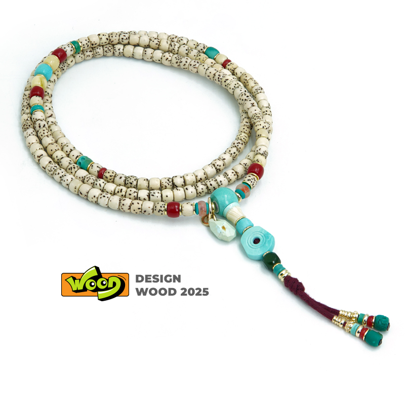 「CN01032」 星月菩提原生态顺白 5*4mm 搭配脖挂