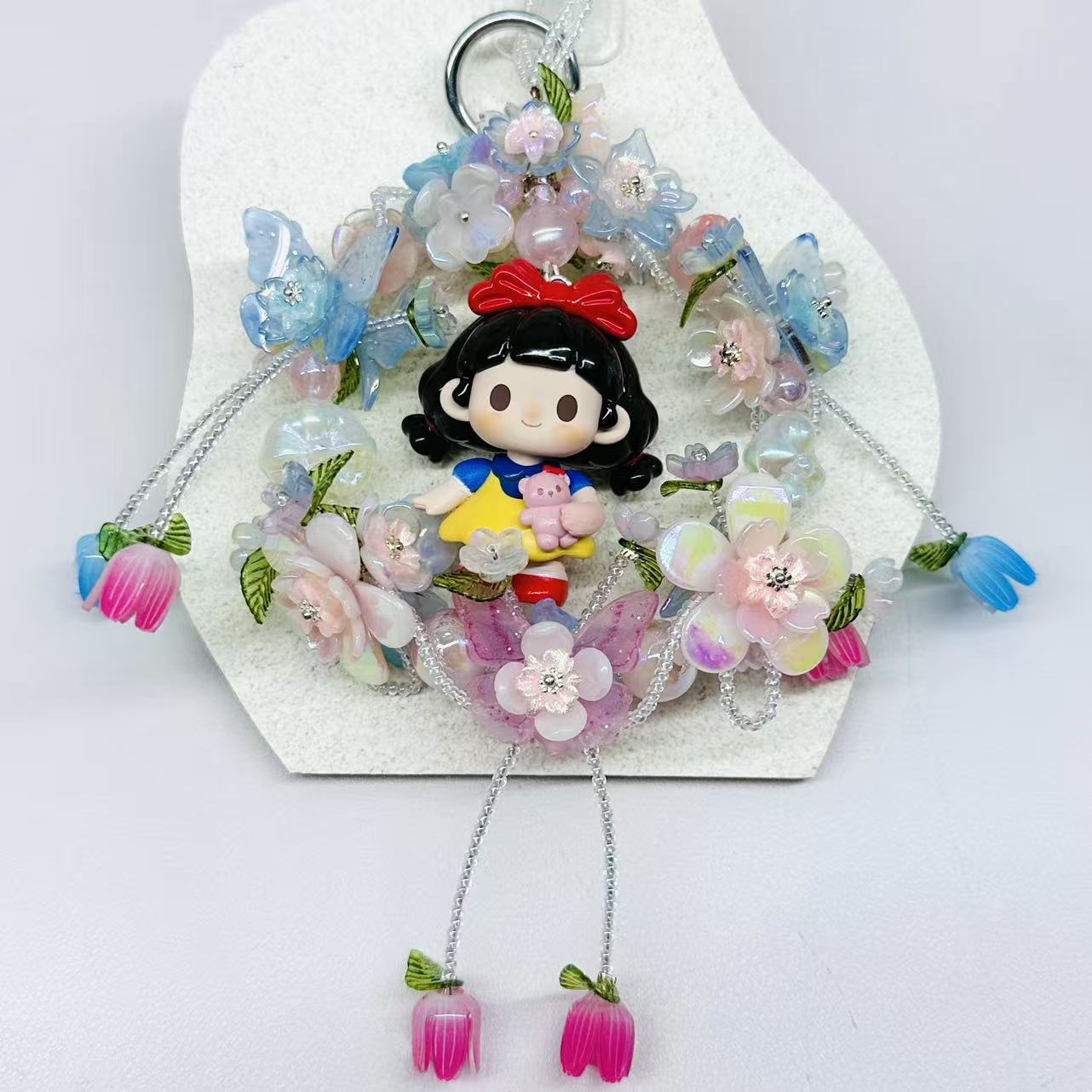 精致挂件时尚手机挂绳单数连接