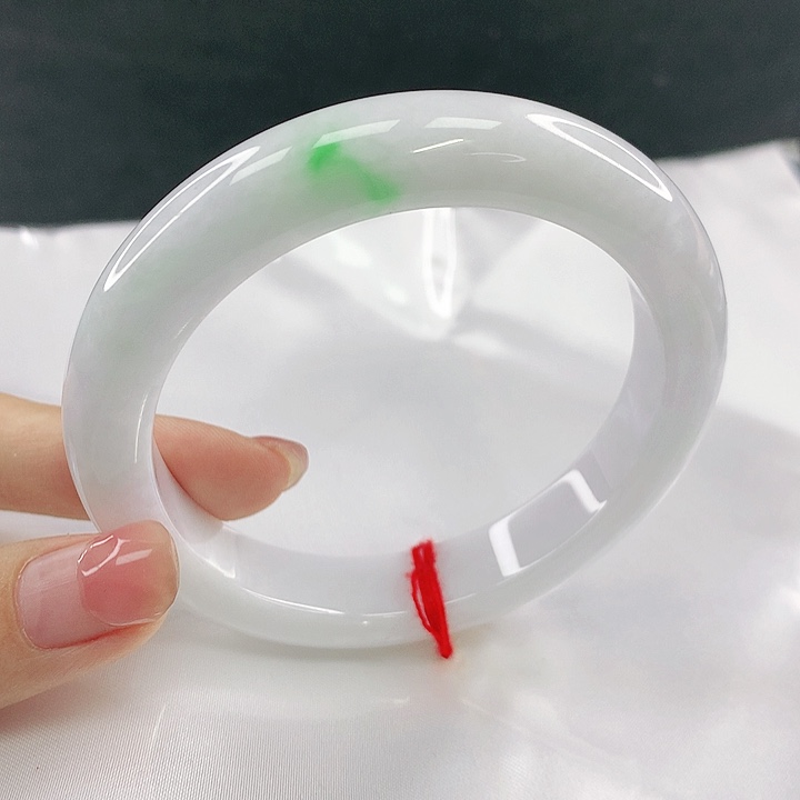 翡翠未镶嵌手镯圈58.6，40172