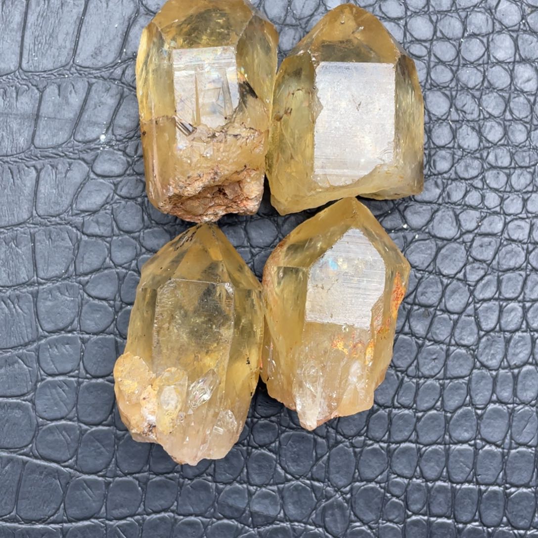 水晶黄色喜玛银S925镶嵌谭