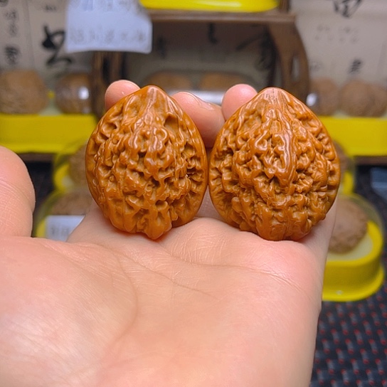 文玩核桃吊坠官帽