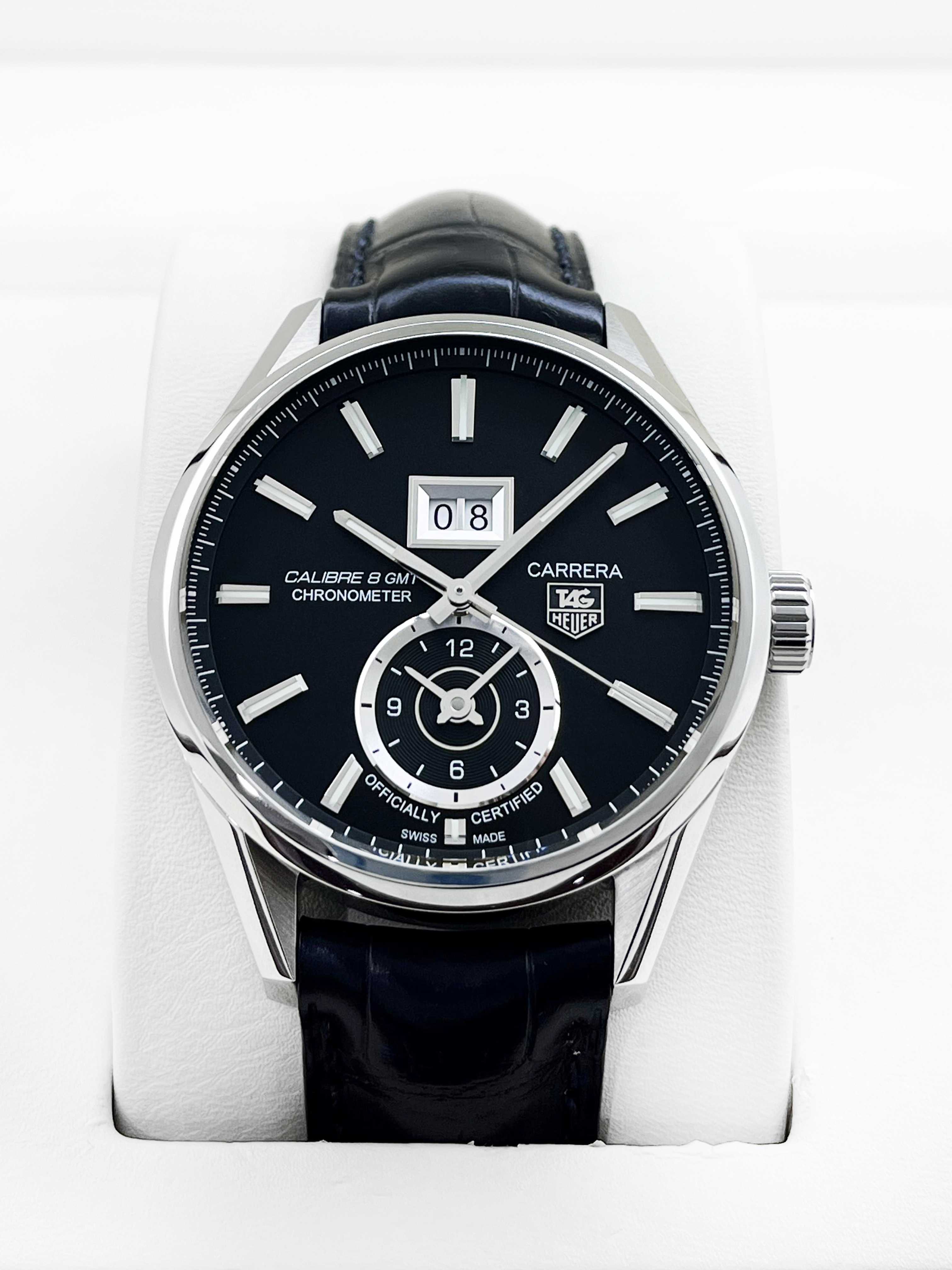99新 TAG Heuer/泰格豪雅 云时臻品/卡莱拉系列/盒子/说明书/41mm
