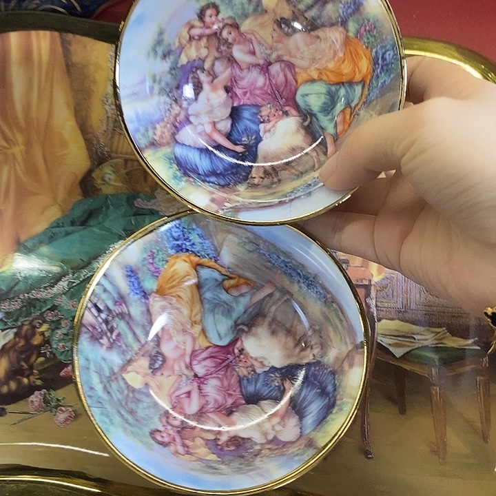 瓷片瑕疵2只…………………………………