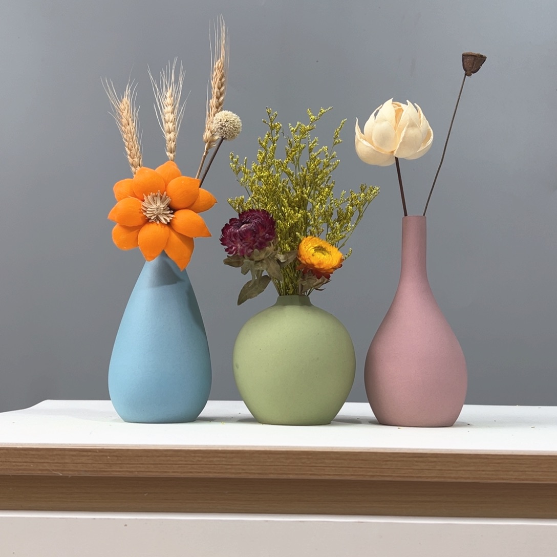 瓶花瓶带花高度20-30厘米左右