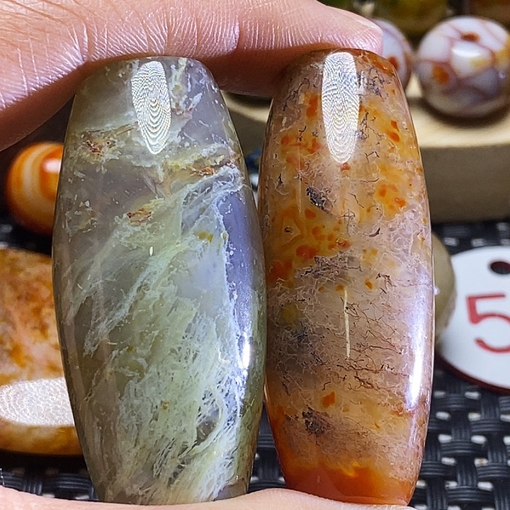 漫***士玛瑙/玉髓未镶嵌颈饰