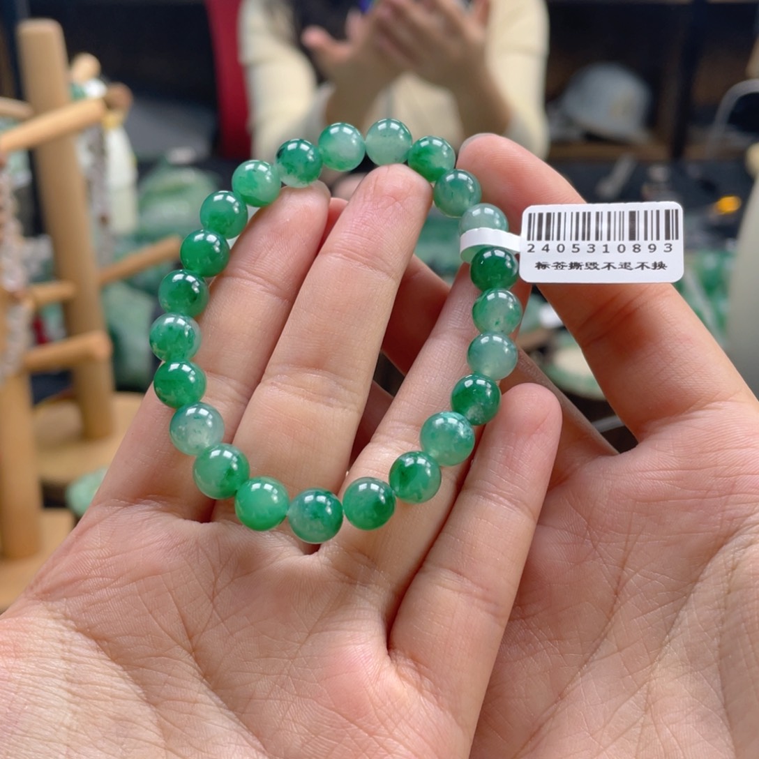 石英质玉手链未镶嵌