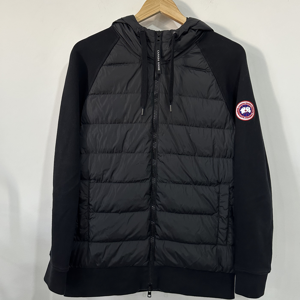 99新 CANADA GOOSE 加拿大鹅 拼接羽绒服 S码 二手男款