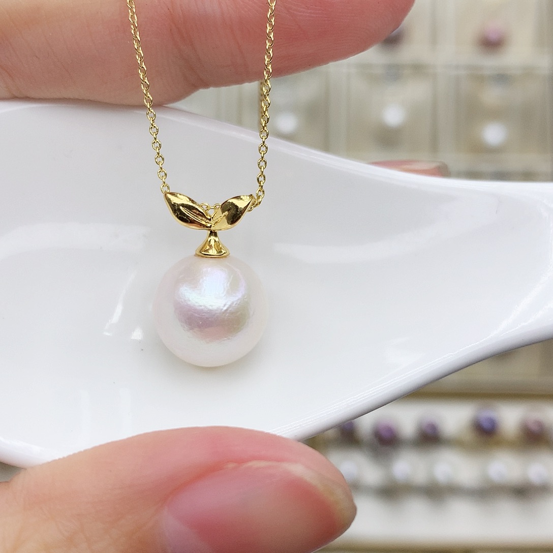 淡水珍珠颈饰合金