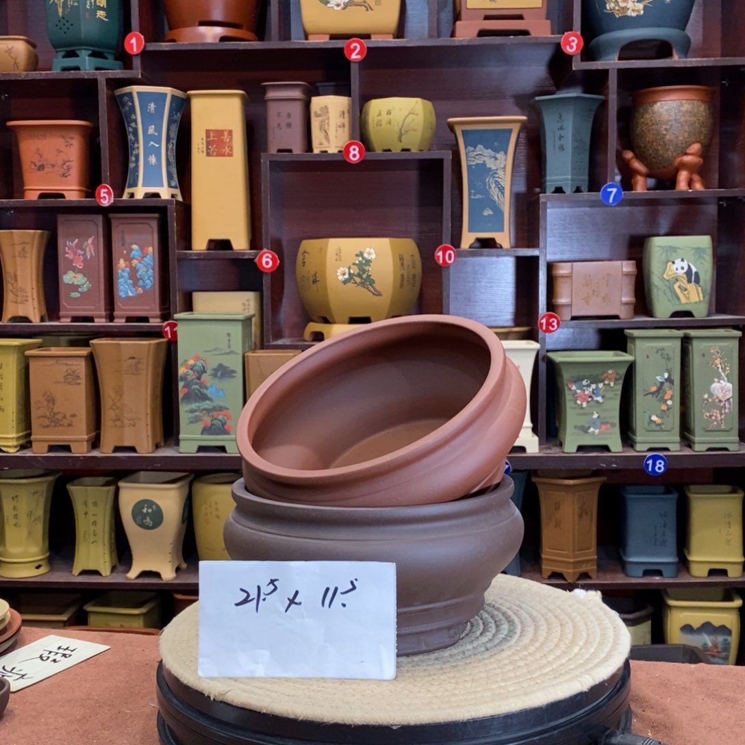 紫砂花盆紫砂艺术