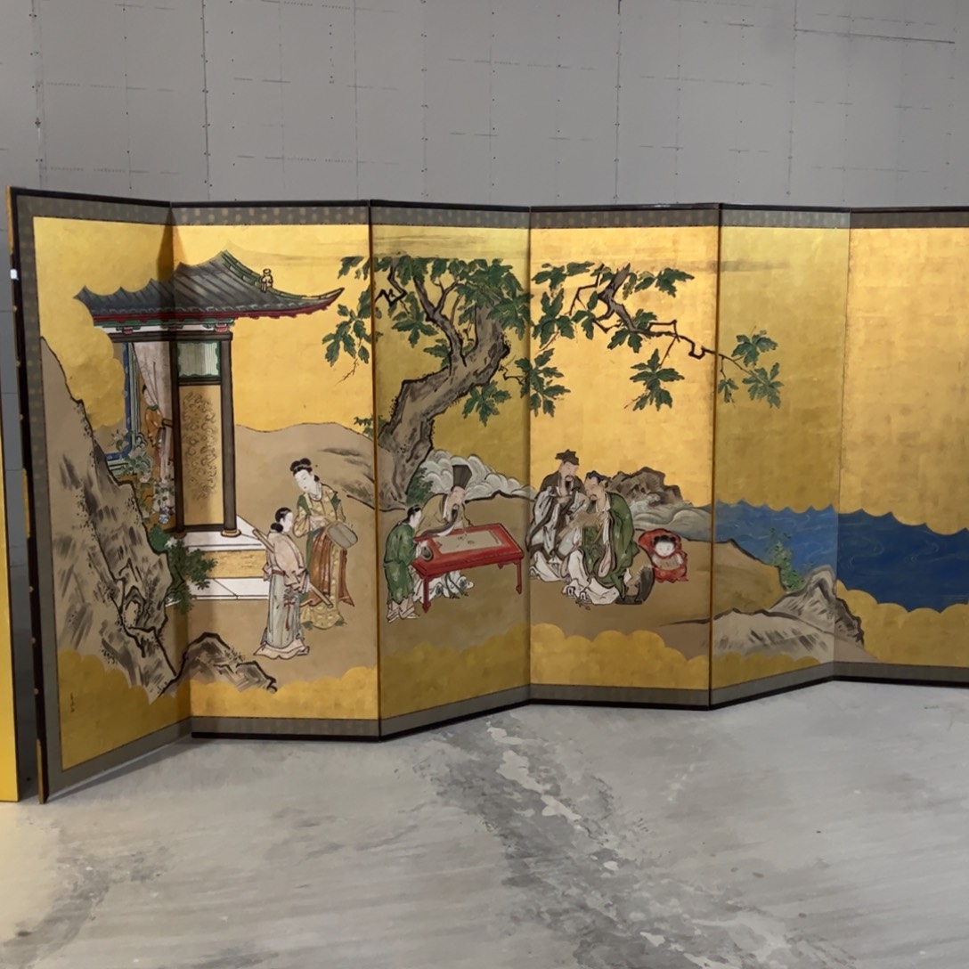 绘画热门火爆屏风框画日本回流屏风