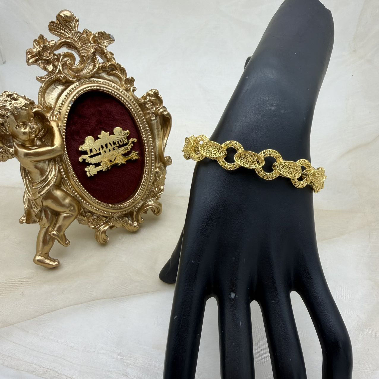 B播 13.85g 足金999 手镯d