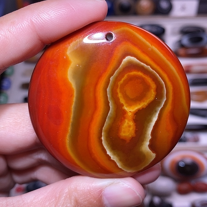 玛瑙/玉髓挂件未镶嵌