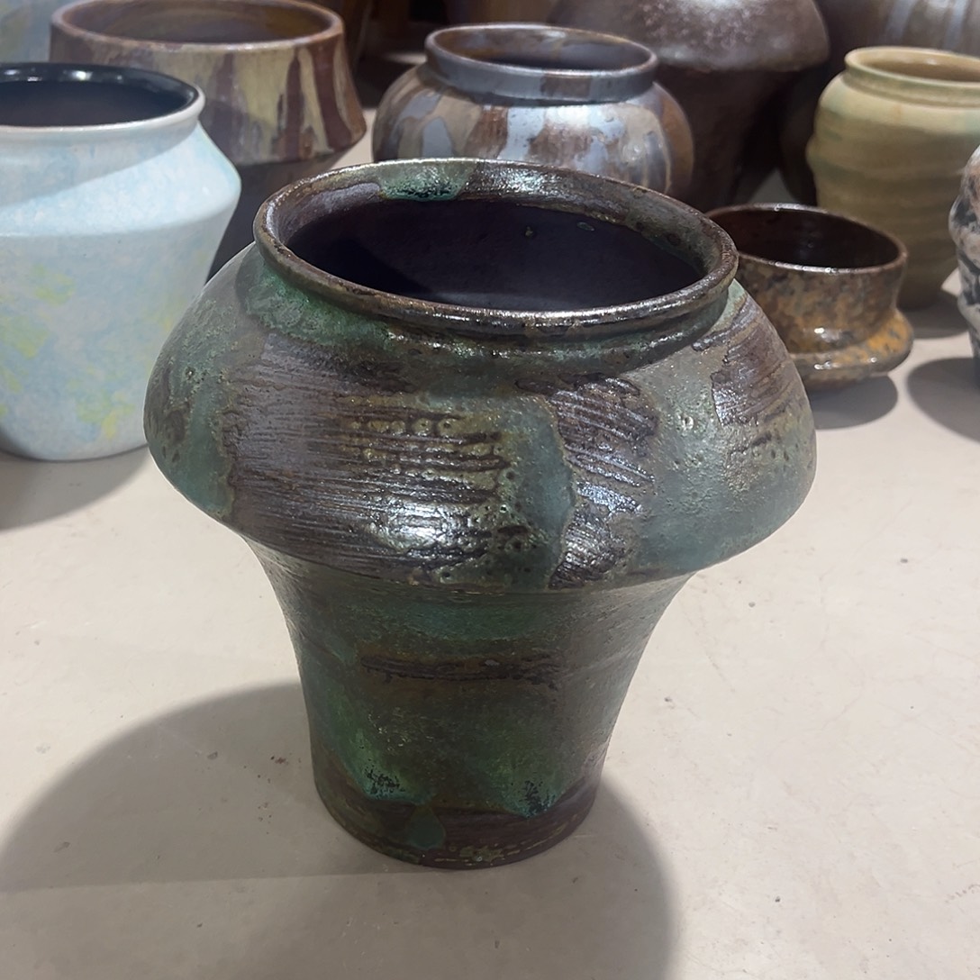 紫砂花盆高27/18花盆