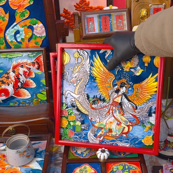 陶瓷瓷板画艺术作品