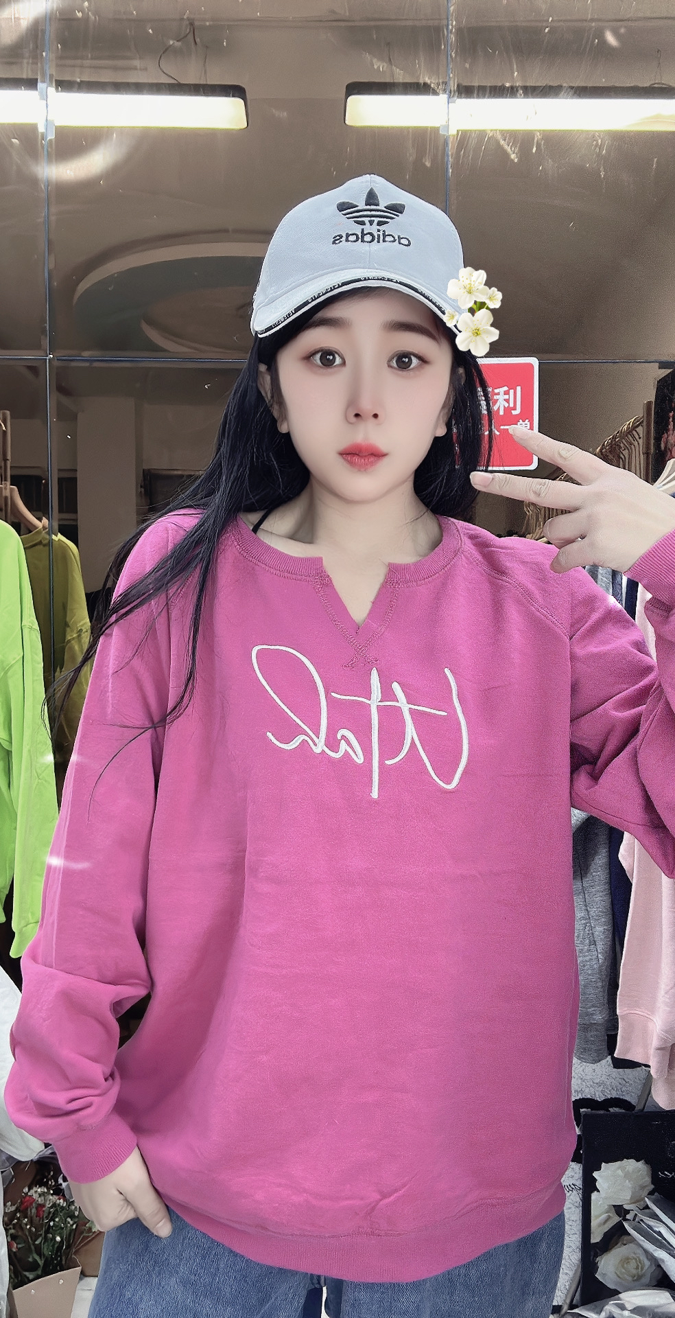 2025春款薄绒卫衣三色