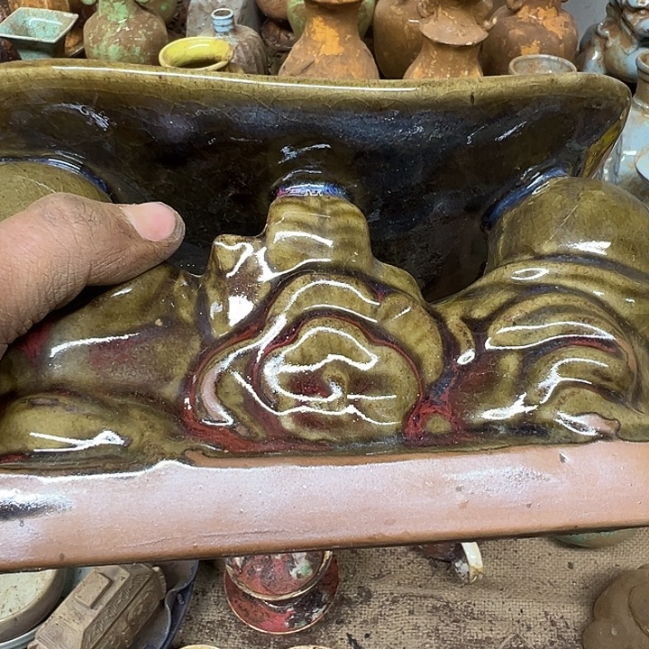 兰***玉陶摆件瓷器瓷器瓷器瓷器