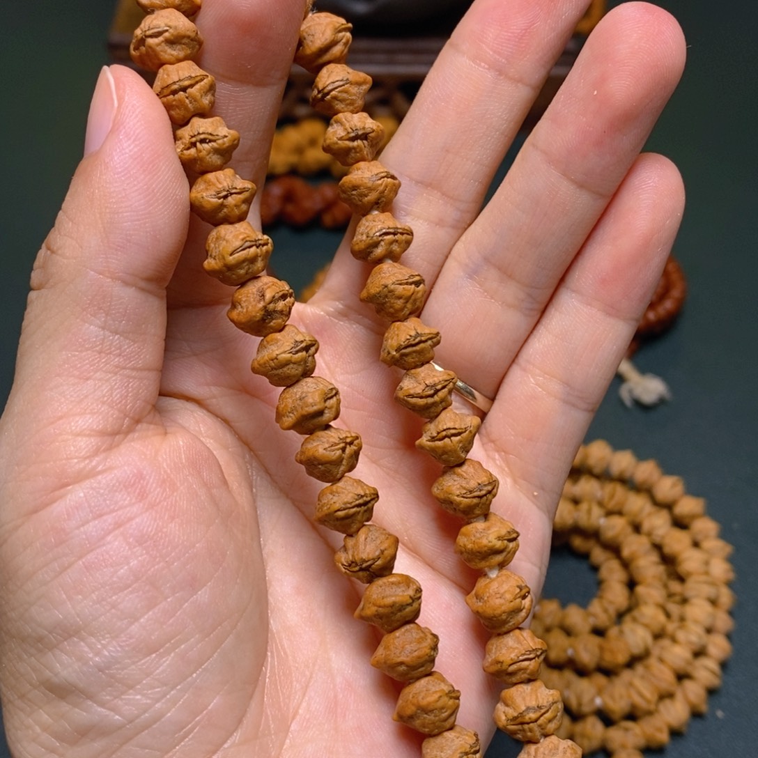 柏香籽/百香籽吊坠新红芽横打手持