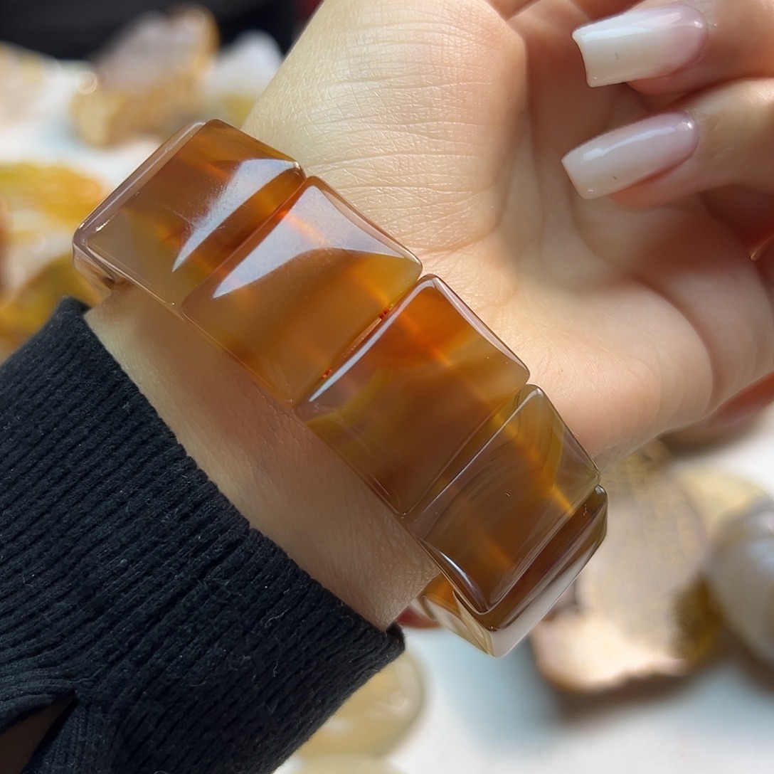 玛瑙/玉髓未镶嵌颈饰